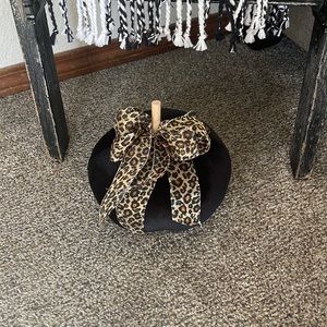 Black 🖤 and Leopard 🐆 Pumpkin